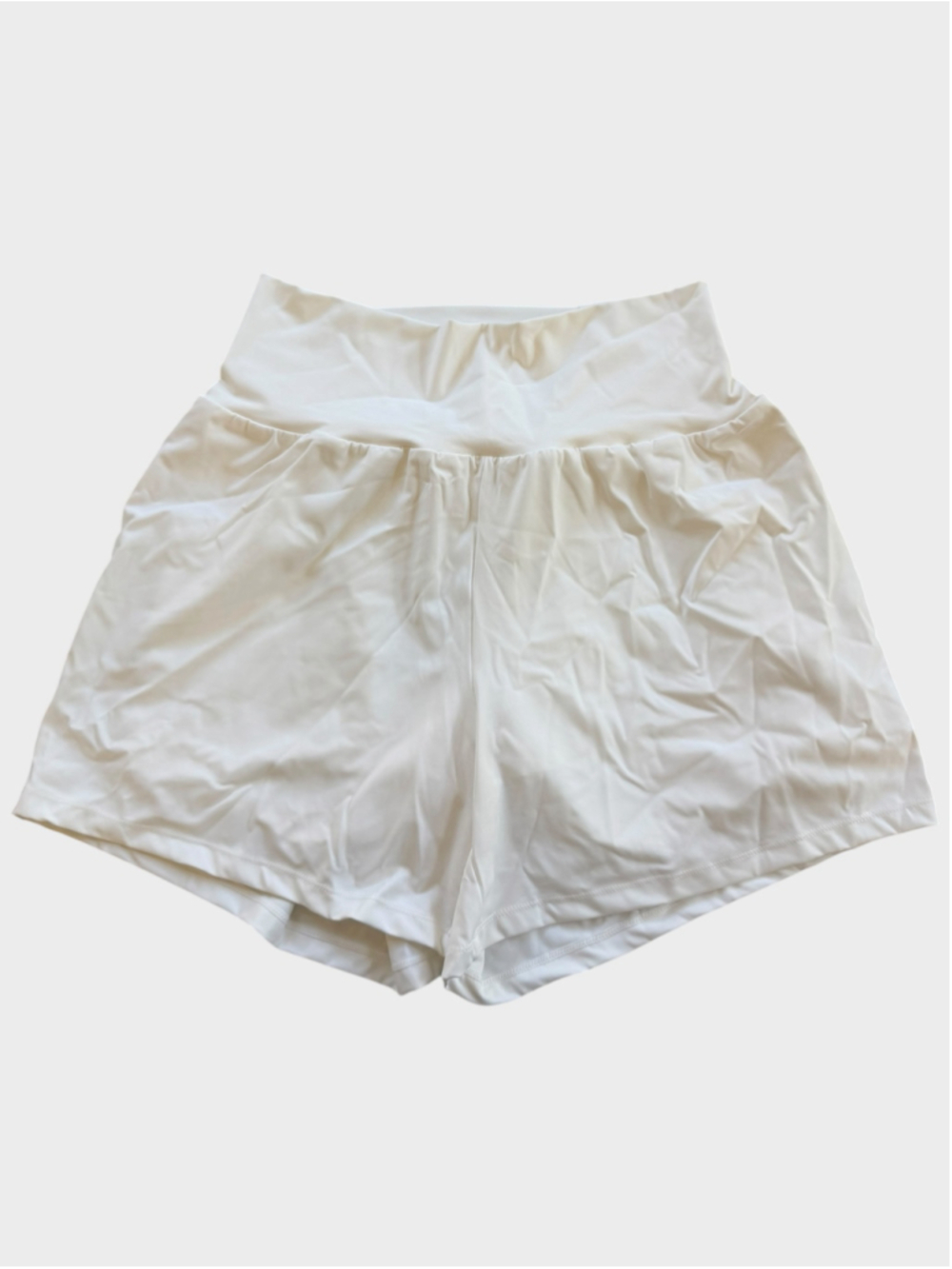 Size L (Long) Halara SoftlyZero Airy Super High Waisted 2-in-1 Yoga Shorts